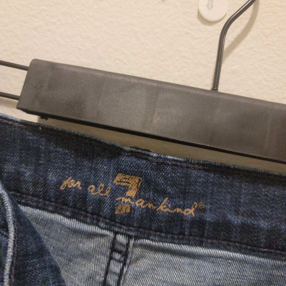 7 for all Mankind Denim Shorts Size 32 - Picture 4 of 5